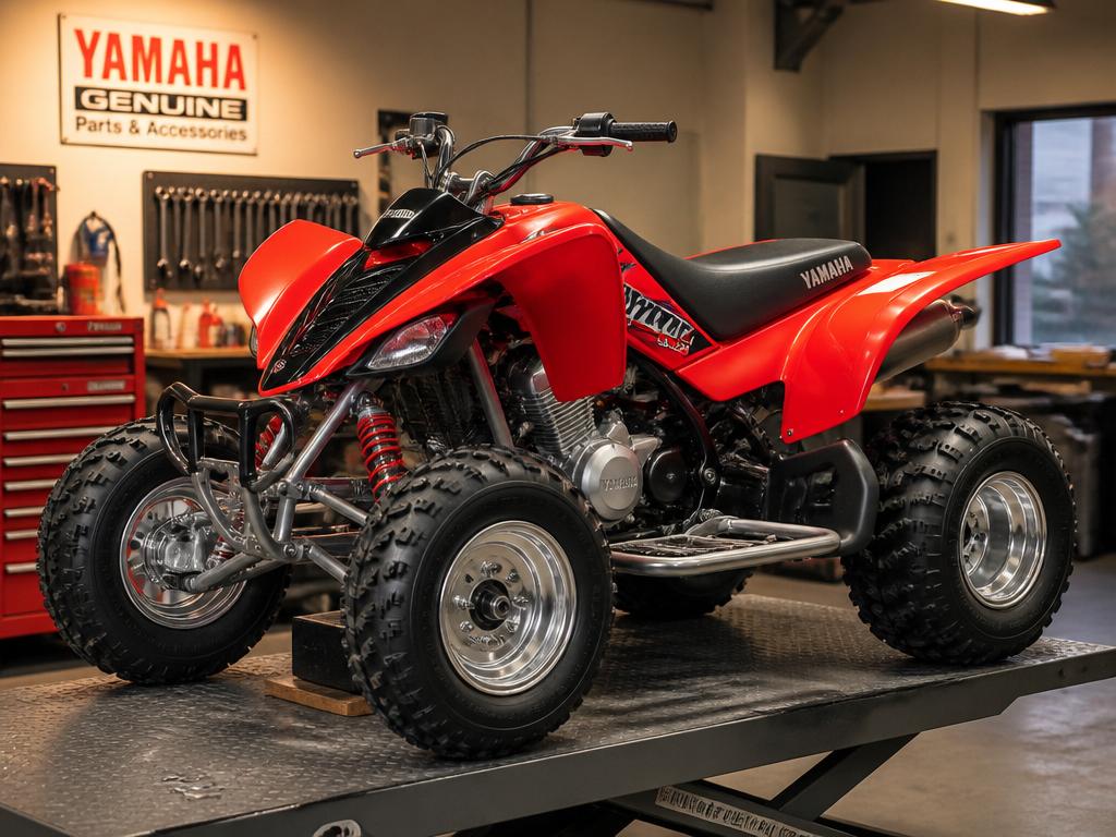 Yamaha Raptor 350 — full frame-off restoration